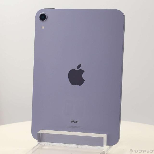 中古)Apple iPad mini 第6世代 64GB パープル 3J366J/A Wi-Fi