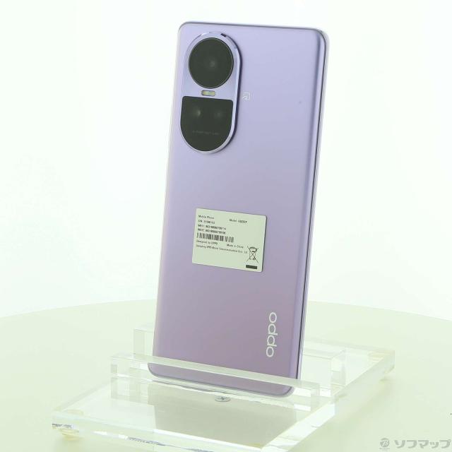 中古)OPPO OPPO Reno10 Pro 5G 256GB グロッシーパープル A302OP 中古)OPPO OPPO Reno10 Pro 5G 256GB グロッシーパープル A302OP