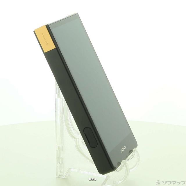 (中古)SONY WALKMAN ZX707 メモリ64GB+microSD ブラック NW-ZX707(344-ud)