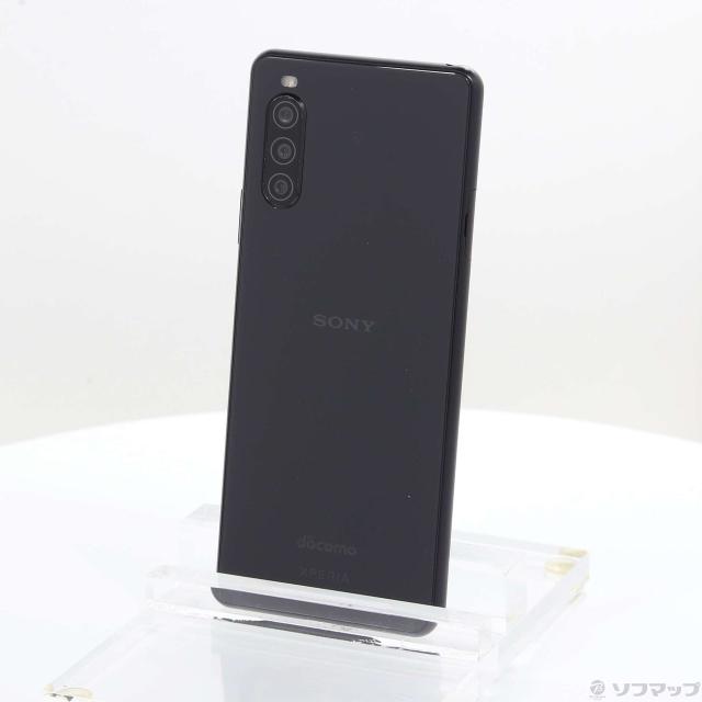 中古)SONY Xperia 10 II 64GB ブラック SO-41A docomoロック解除