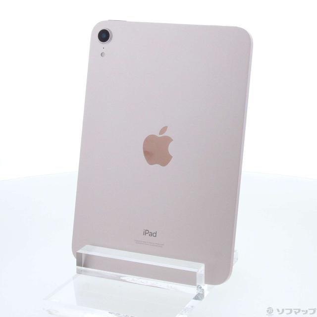 中古)Apple iPad mini 第6世代 256GB ピンク MLWR3J/A Wi-Fi(377-ud)