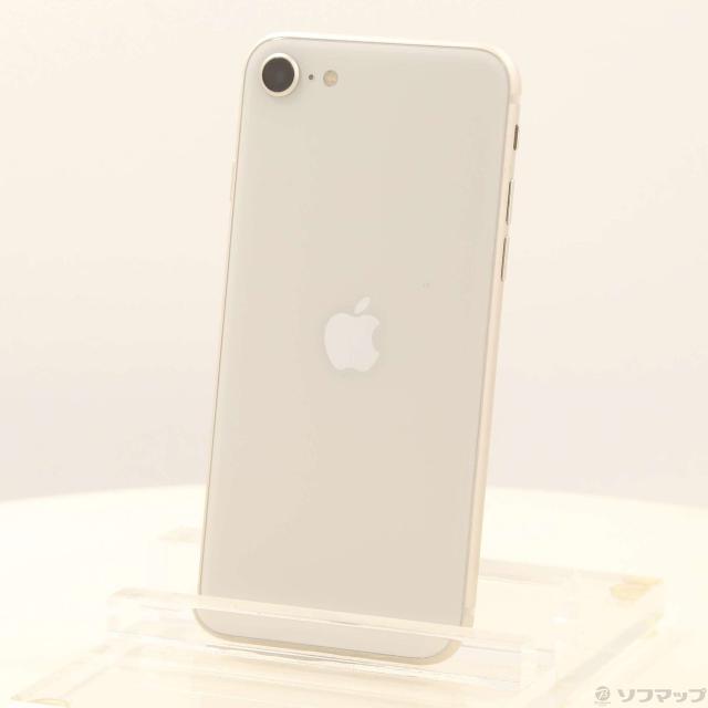Apple iPhone SE (第3世代) スターライト128GB iPhone - iPhone SE 第