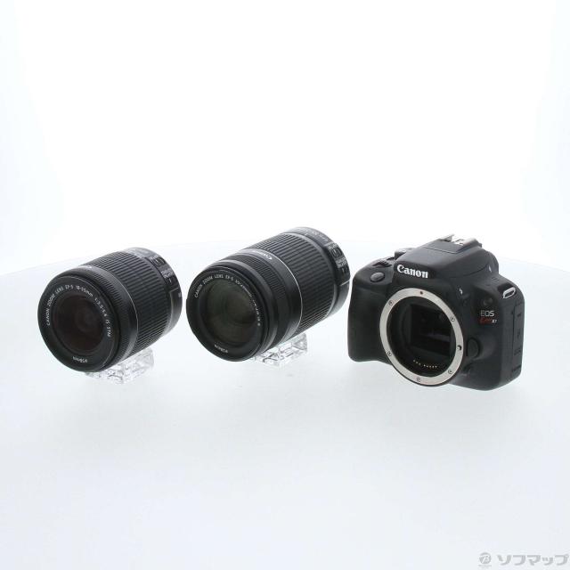 Canon EOS Kiss X7 ダブルズームキット+EF-S 24mmレンズ CANON EOS Kiss X7