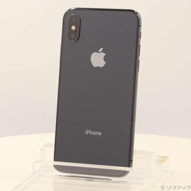 中古)Apple iPhoneX 256GB スペースグレイ MQC12J/A SIMフリー