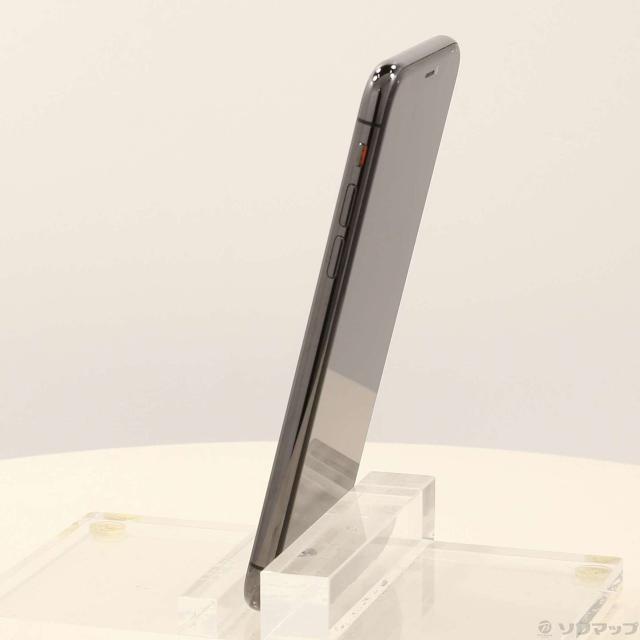 (中古)Apple iPhoneX 256GB 空白文字薄墨色 MQC12J/A SIM無償性(352-ud)