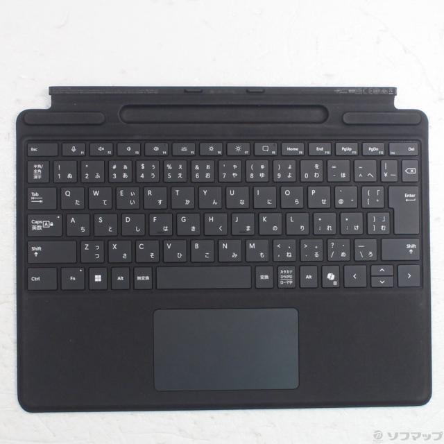 (中古)Microsoft Surface Pro キーボード ペン収納/スリムペン付き ブラック(297-ud)
