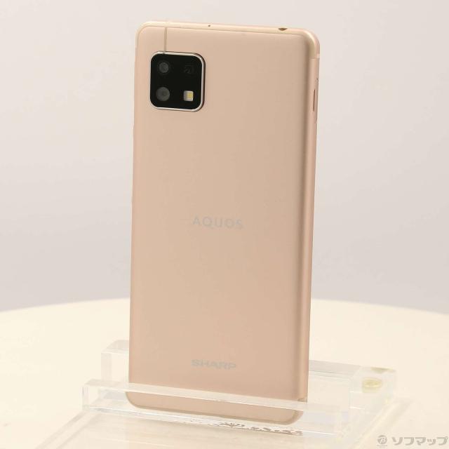 【中古美品】AQUOS sense4 lite SH-RM15　ライトカッパー 中古)SHARP AQUOS sense4 lite 64GB ライトカッパー SH-RM15