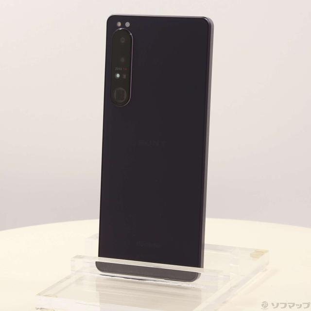 中古)SONY Xperia 1 IV 256GB パープル SO-51C docomo SIMフリー(276