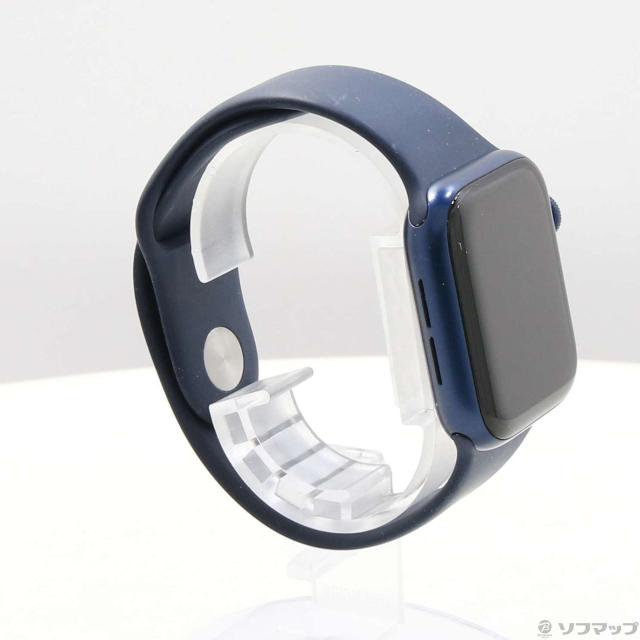 中古)Apple Apple Watch Series 6 GPS 40mm ブルーアルミニウム 中古)Apple Apple Watch Series 6 GPS 40mm ブルーアルミニウム
