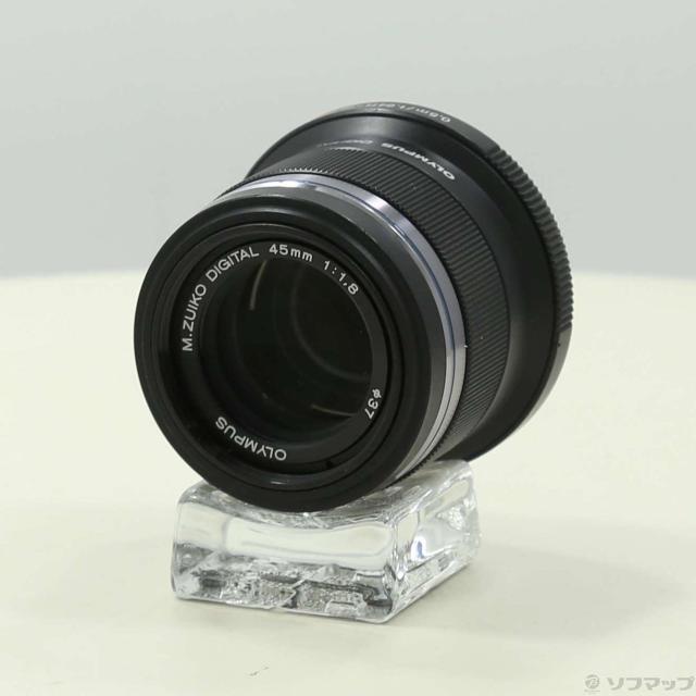 【美品】OLYMPUS 45mm F1.8 黒 レンズフード傷あり 美品】OLYMPUS 45mm F1.8 黒 レンズフード傷あり オリンパス OLYMPUS M