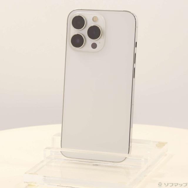 中古)Apple iPhone13 Pro 128GB シルバー MLUF3J/A SIMフリー(348-ud)