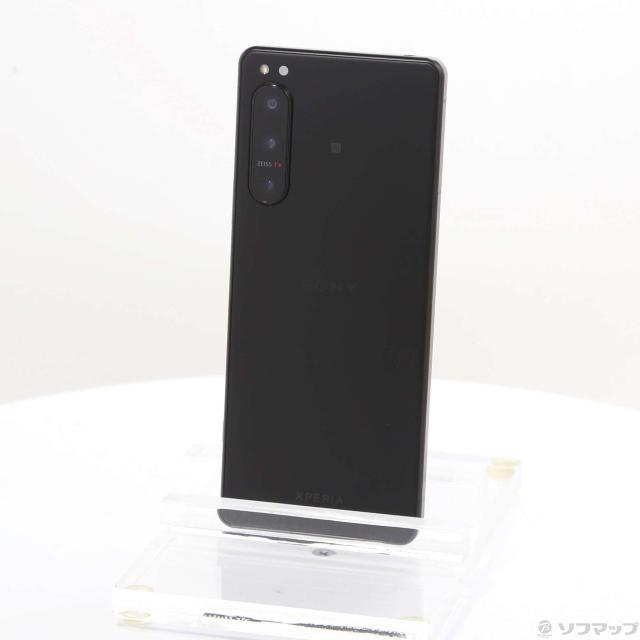美品』Xperia 5 IV ブラック 128 GB Softbank