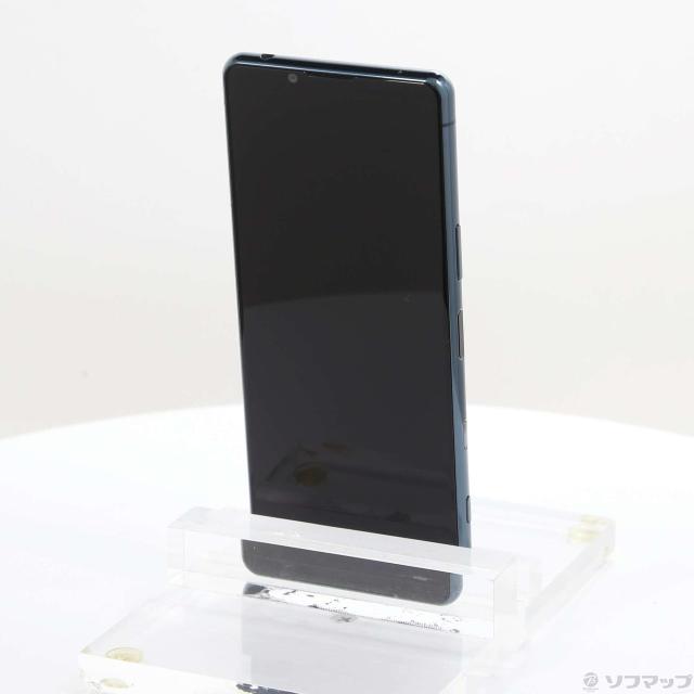 中古)SONY Xperia 5 III 128GB グリーン SO-53B docomo SIM