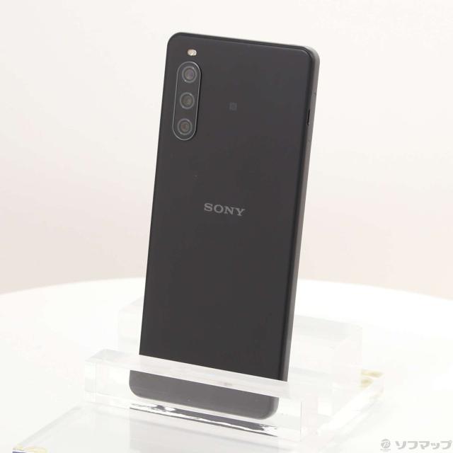 美品Sony Xperia 10 IV ブラック XQ-CC44 本体 版