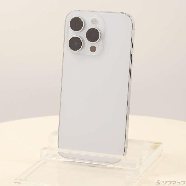 (中古)Apple iPhone14 Pro 128GB シルバー MQ013J/A SIMフリー(295-ud)