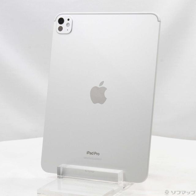 (中古)Apple iPad Pro 11インチ 第5世代 標準ガラス 256GB シルバー MVV93J/A Wi-Fi(295-ud)