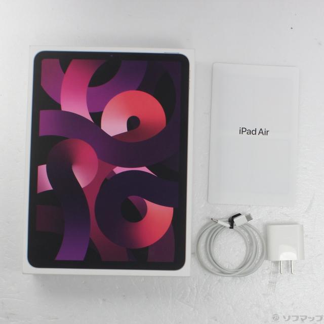 【美品】iPad Air 第5世代 ピンク 本体 256GB iPad Air 第5世代 256GB ピンク Apple Pencil 2世代 iPad Air Wi-Fi