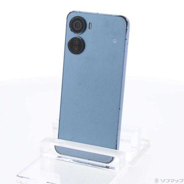 品〕 Libero 5G IV 128GB ブルー ZESCD1 Y!mobile SIMフリー【262】