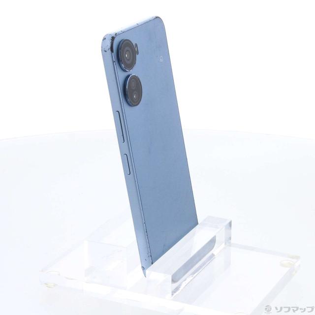 中古)ZTE Libero 5G IV 128GB ブルー ZESCD1 Y!mobile SIMフリー
