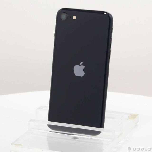 (中古)Apple iPhone SE 第3世代 64GB ミッドナイト MMYC3J/A SIMフリー(262-ud)