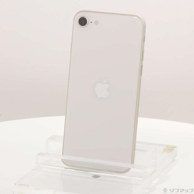 中古 スマートフォン iPhoneSE3 64GB SIMフリー スターライト 本体 4.7