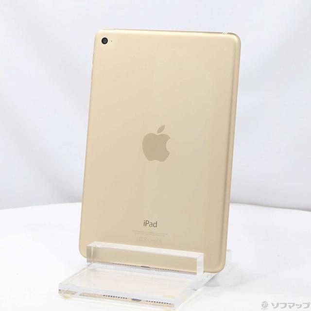 中古)Apple iPad mini 4 128GB ゴールド FK9Q2J/A Wi-Fi(349-ud)
