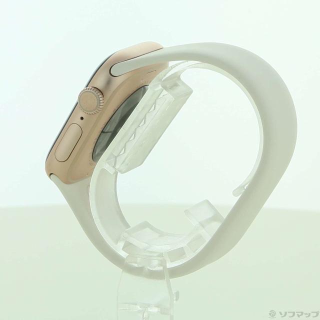 (中古)Apple Apple Watch Series 10 GPS + Cellular 42mm ローズゴールドアルミニウムケース ライトブラッシュソロループ(348-ud)_1