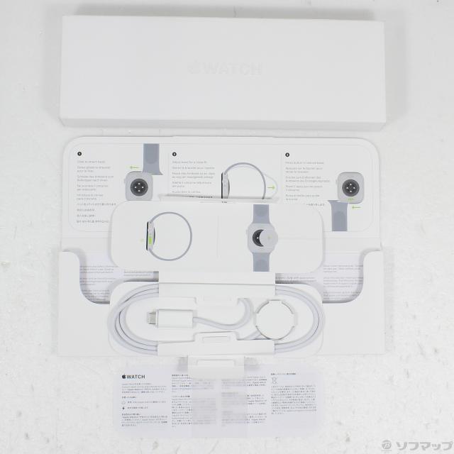 (中古)Apple Apple Watch Series 10 GPS + Cellular 42mm ローズゴールドアルミニウムケース ライトブラッシュソロループ(348-ud)_4