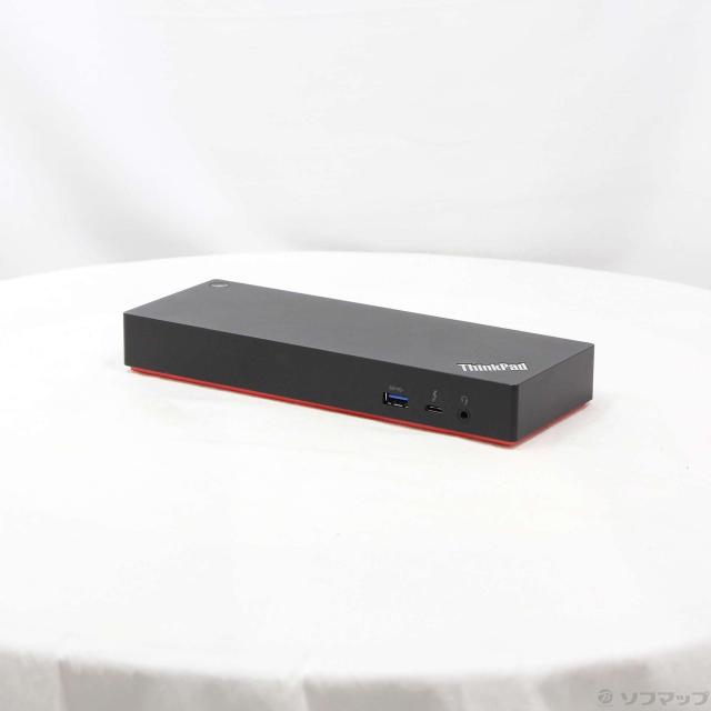 (中古)Lenovo ThinkPad Thunderbolt 3 ドック Gen 2 40AN0135JP(262-ud)