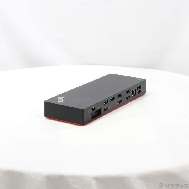 (中古)Lenovo ThinkPad Thunderbolt 3 ドック Gen 2 40AN0135JP(262-ud)