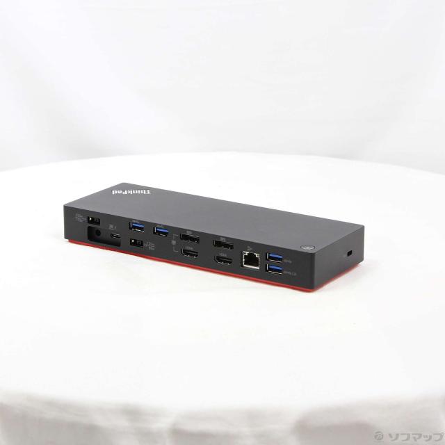 (中古)Lenovo ThinkPad Thunderbolt 3 ドック Gen 2 40AN0135JP(262-ud)