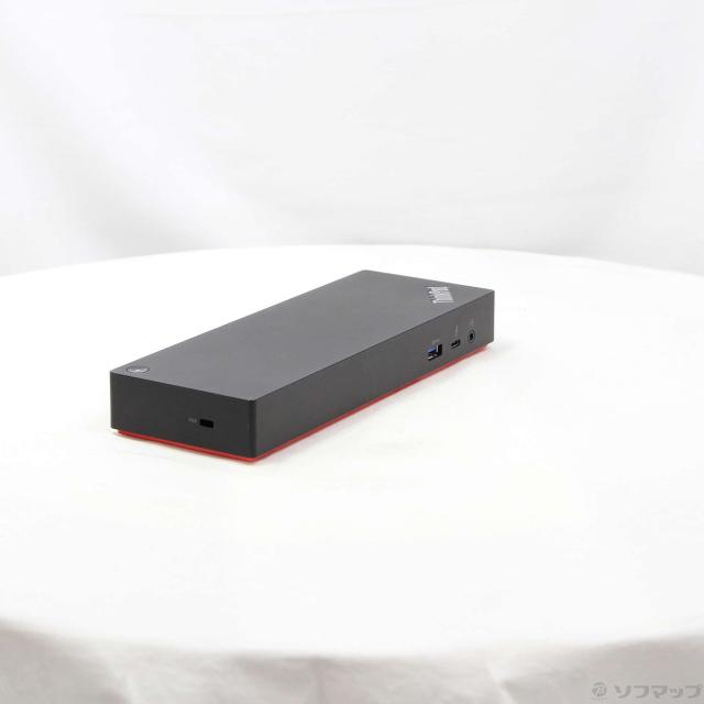 (中古)Lenovo ThinkPad Thunderbolt 3 ドック Gen 2 40AN0135JP(262-ud)