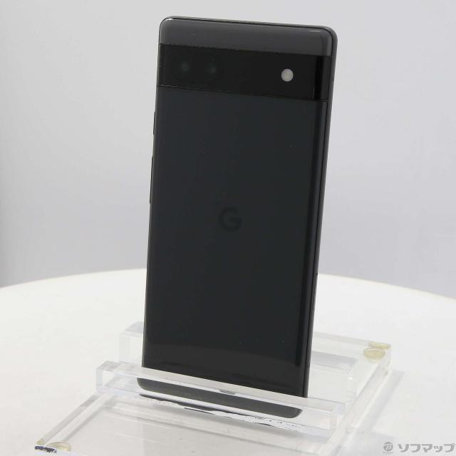 中古)GOOGLE Google Pixel 6a 128GB チャコール GB17L SIMフリー(295-ud)
