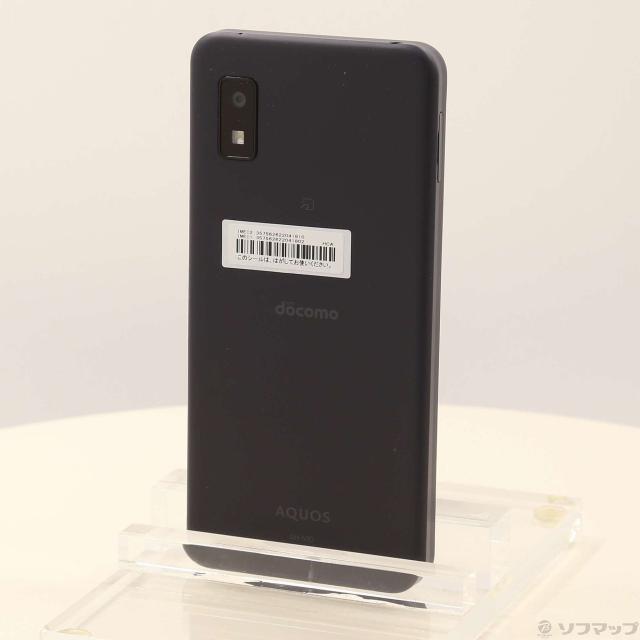 (中古)SHARP AQUOS wish3 64GB ブラック SH-53D docomo SIMフリー(269-ud)