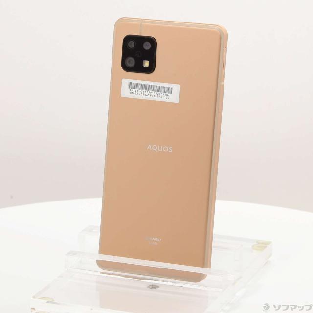 AQUOS sense6 ライトカッパー 64 GB SIMフリー 51UphnPtg+L.jpg_BO30,255,255,