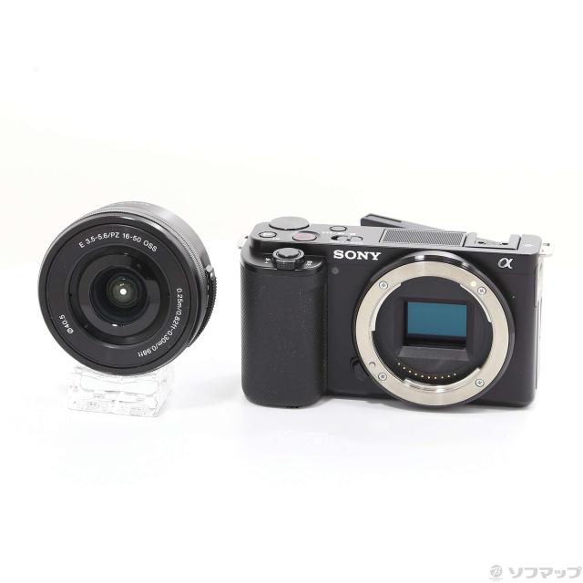 中古品〕 VLOGCAM ZV-E10L パワーズームレンズキット ブラック【276