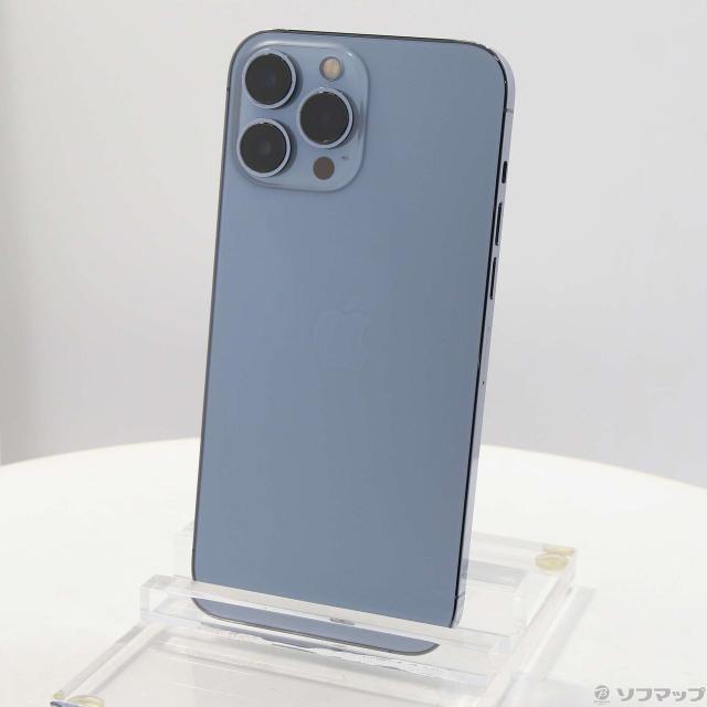 中古)Apple iPhone13 Pro Max 128GB シエラブルー MLJ73J/A SIM