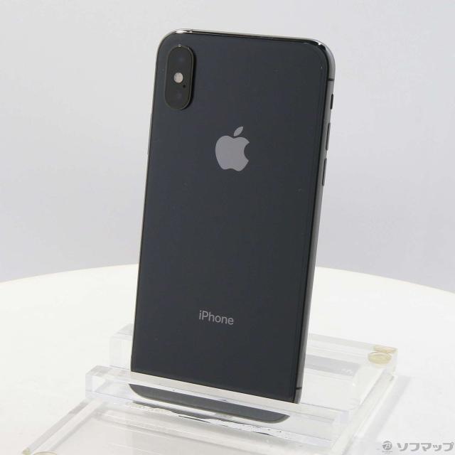 iPhoneXS 64GB スペースグレイ　中古　本体 中古)Apple iPhoneXS 64GB スペースグレイ MTAW2J/A SIMフリー