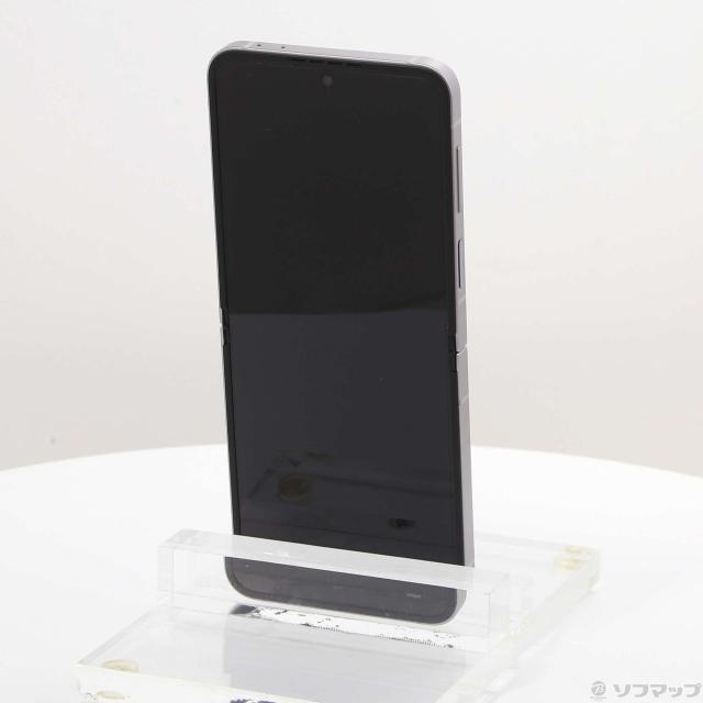 (中古)SAMSUNG Galaxy Z Flip6 256GB シルバーシャドウ SM-F741QZSESJP SIMフリー(305-ud)_2