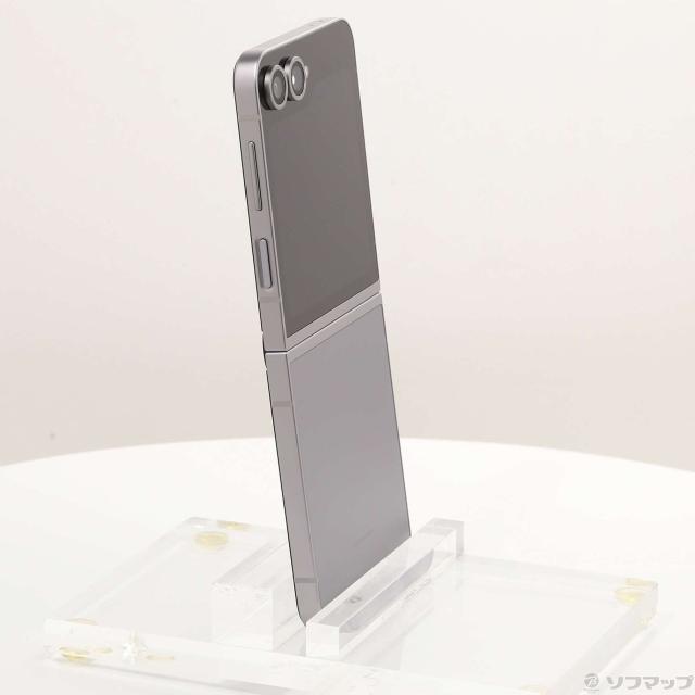 (中古)SAMSUNG Galaxy Z Flip6 256GB シルバーシャドウ SM-F741QZSESJP SIMフリー(305-ud)_3