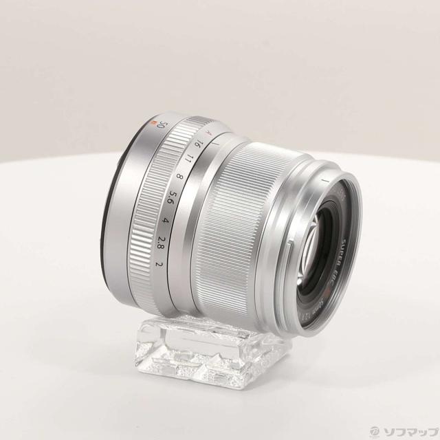 中古)FUJIFILM フジノンレンズ XF50mmF2 R WR (シルバー)(262-ud)