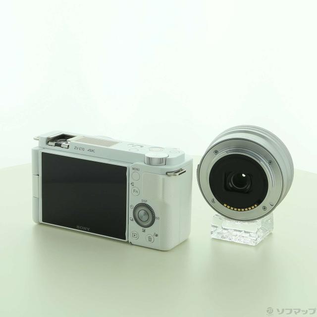 ソニー ZV-E10 レンズキット ホワイト SONY ZV-E10L W 【公式通販】
