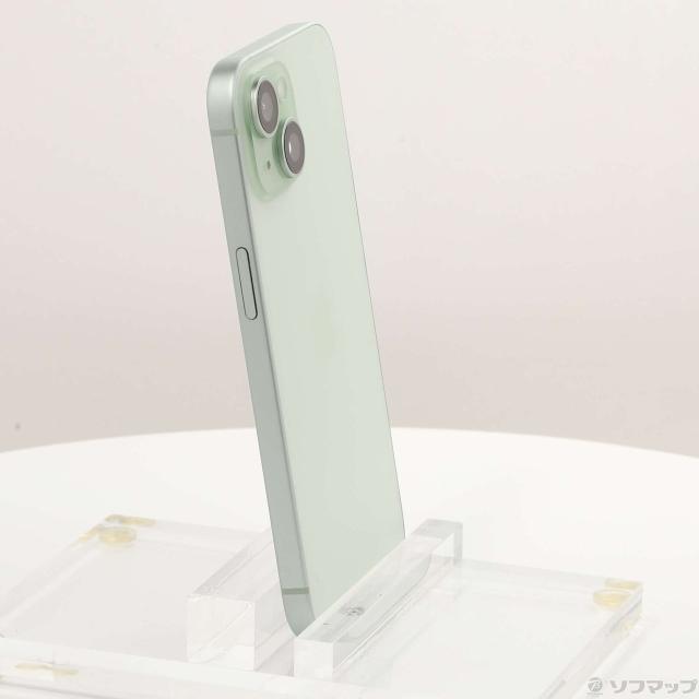中古)Apple iPhone15 512GB グリーン MTMY3J/A SIMフリー(262-ud)の 