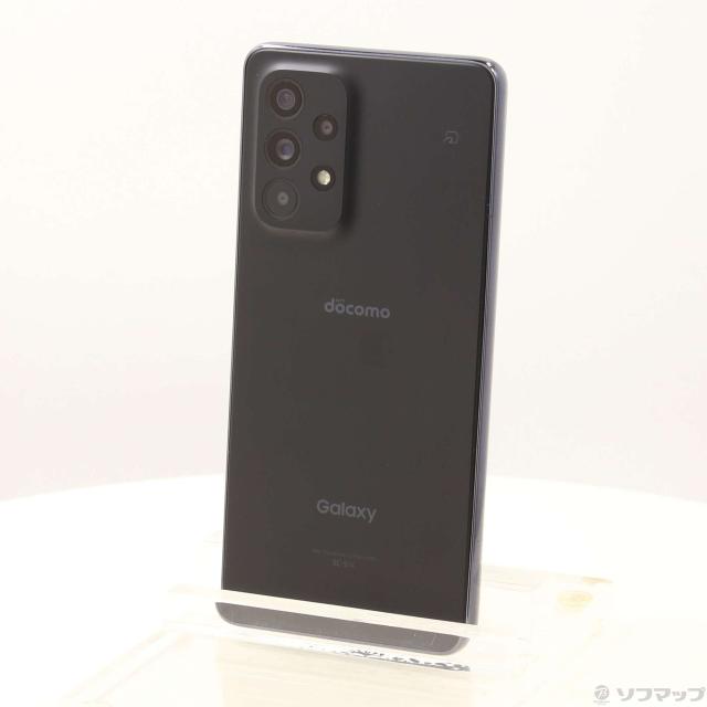 中古)SAMSUNG Galaxy A53 5G 128GB オーサムブラック SC-53C docomo