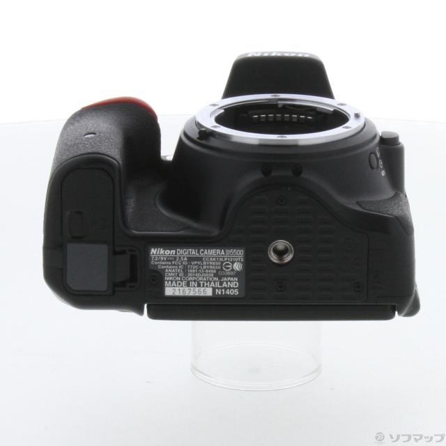 中古)Nikon NIKON D5500 18-55 VRII レンズキット ブラック(269-ud)