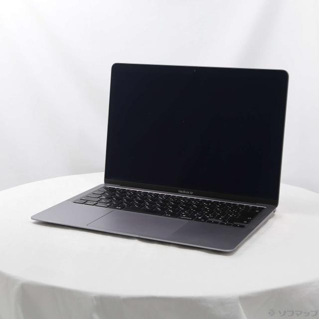 (中古)MacBook Air 13.3-inch Late-2020 MGN63J/A M1 8コアCPU_7コアGPU 8GB SSD256GB スペースグレイ (15.3 Sequoia)(297-ud)