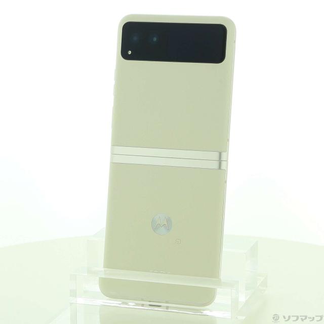 中古〕Motorola(モトローラ) motorola razr 40 256GB バニラクリーム