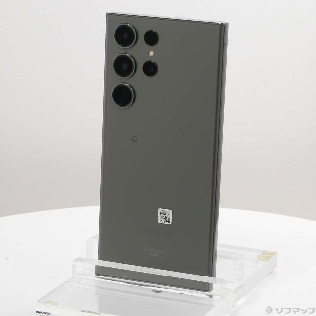 中古)SAMSUNG Galaxy S23 Ultra 256GB グリーン SCG20 au SIMフリー