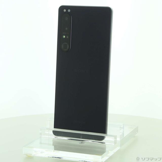 中古)SONY Xperia 1 IV 256GB パープル SO-51C docomo SIMフリー(258-ud)