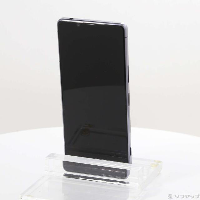 中古)SONY Xperia 1 II 128GB パープル SO-51A docomoロック解除
